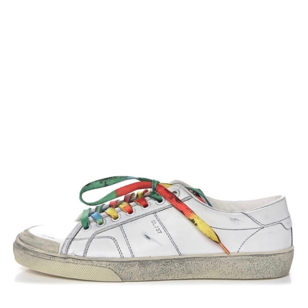 SAINT LAURENT SL/37 LOW TOP SNEAKER - Picture 2 of 3